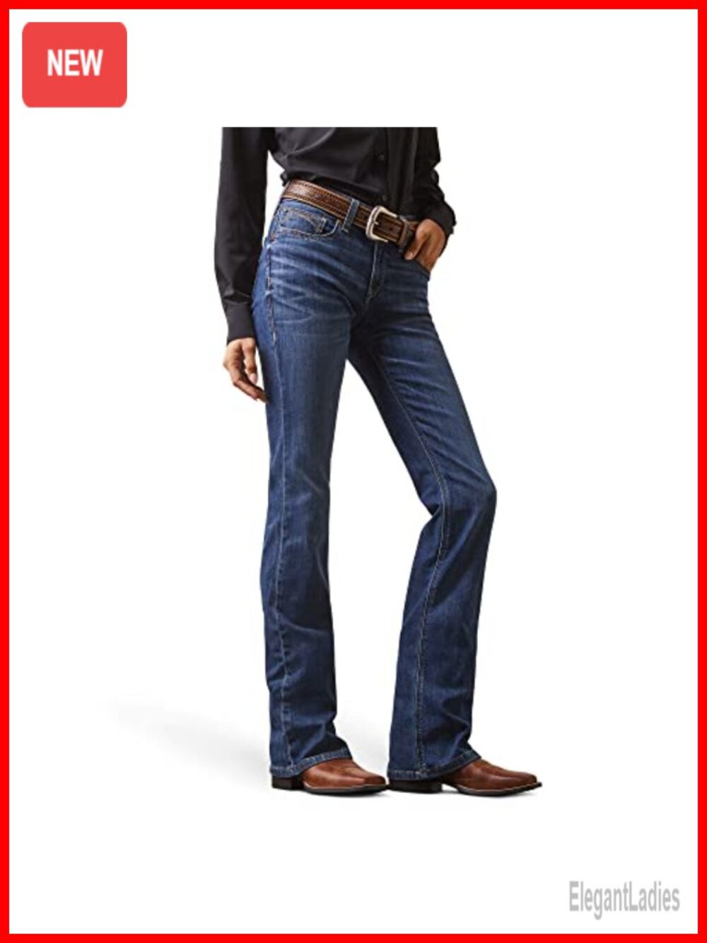 Ariat REAL Perfect Rise Leila Bootcut Jeans Stretch Denim